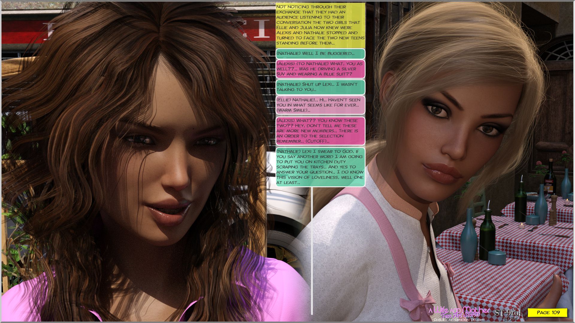 Fan Art Stories [ST-9Pol | ST9to1] - Chapter 5.4 — Page 109