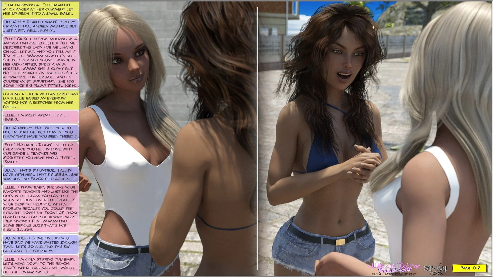 Fan Art Stories [ST-9Pol | ST9to1] - Chapter 5.4 — Page 12