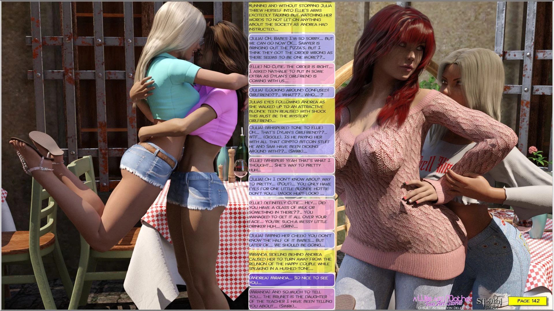 Fan Art Stories [ST-9Pol | ST9to1] - Chapter 5.4 — Page 139