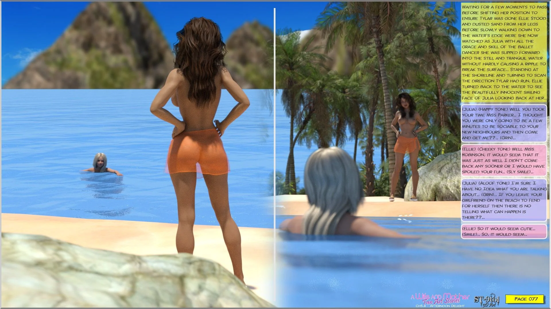 Fan Art Stories [ST-9Pol | ST9to1] - Chapter 5.4 — Page 77