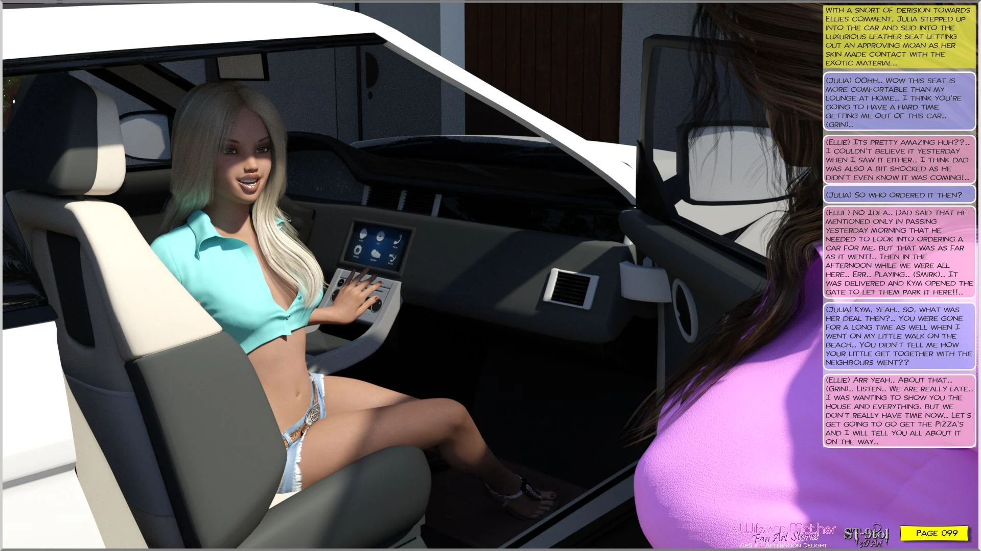 Fan Art Stories [ST-9Pol | ST9to1] - Chapter 5.4 — Page 99
