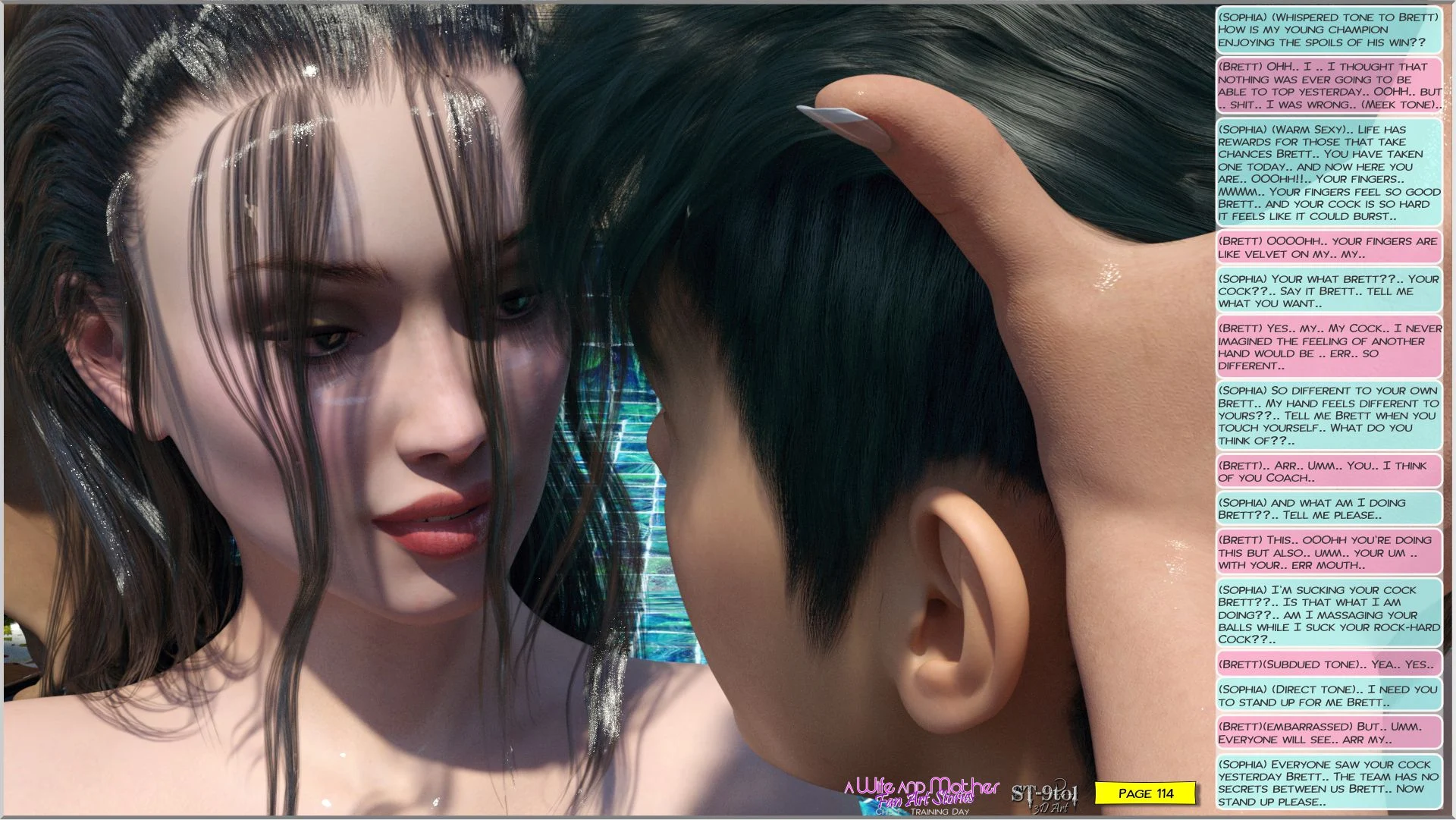 Fan Art Stories [ST-9Pol | ST9to1] - Chapter 5.1 — Page 111