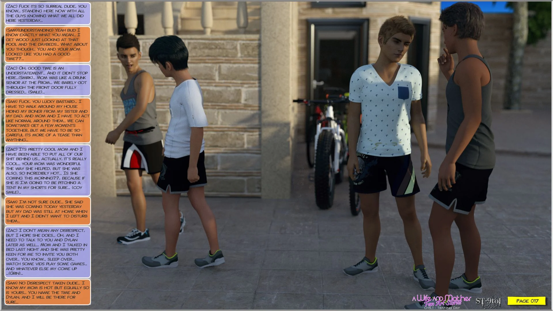 Fan Art Stories [ST-9Pol | ST9to1] - Chapter 5.1 — Page 17