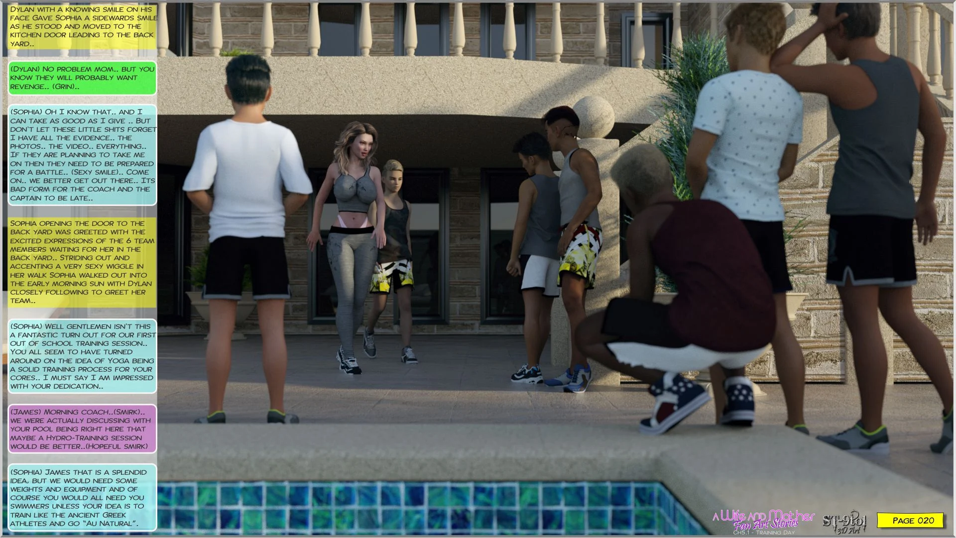 Fan Art Stories [ST-9Pol | ST9to1] - Chapter 5.1 — Page 20