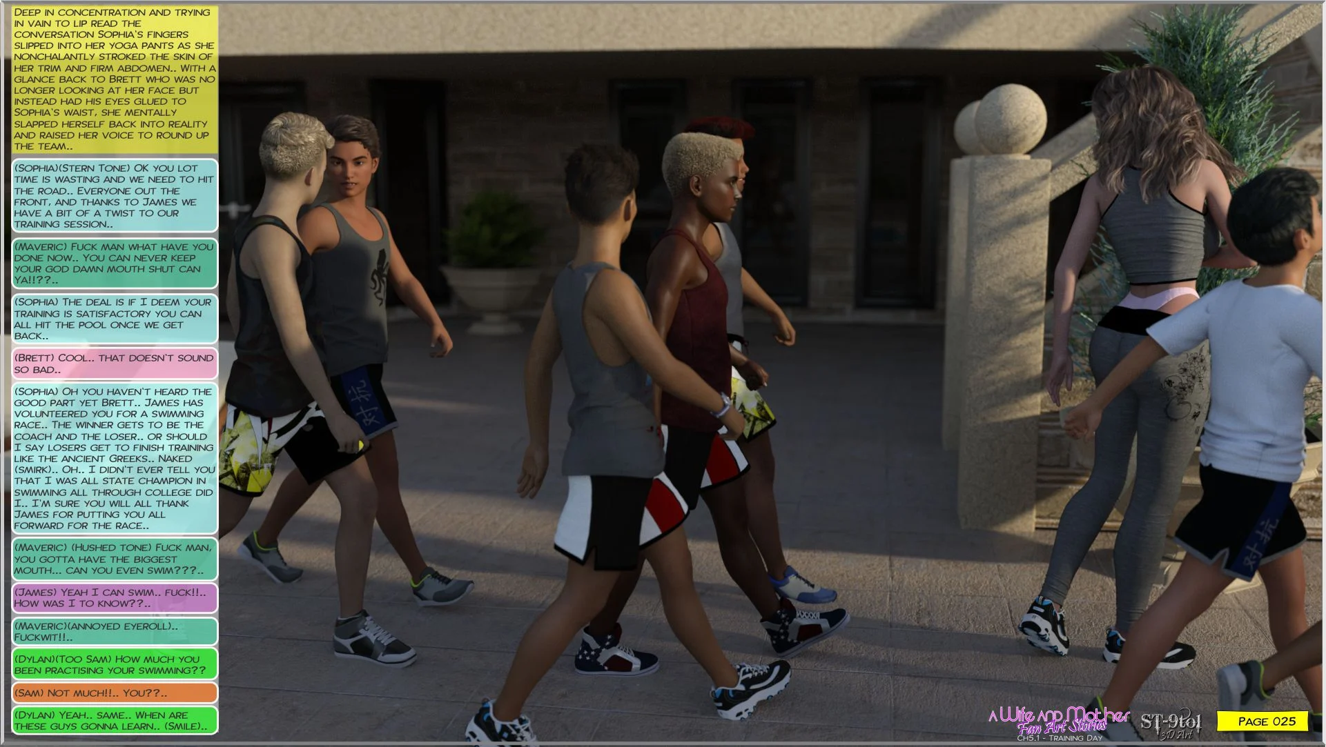 Fan Art Stories [ST-9Pol | ST9to1] - Chapter 5.1 — Page 25