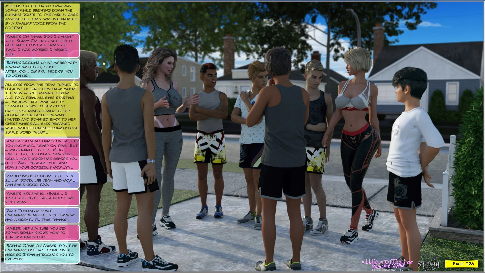 Fan Art Stories [ST-9Pol | ST9to1] - Chapter 5.1 — Page 26