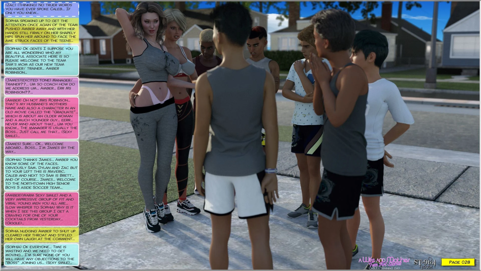 Fan Art Stories [ST-9Pol | ST9to1] - Chapter 5.1 — Page 28