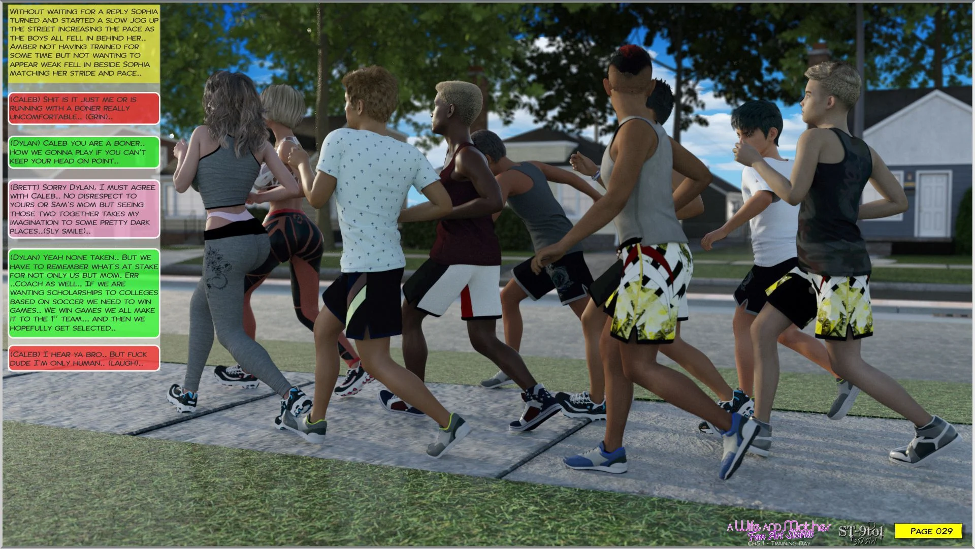 Fan Art Stories [ST-9Pol | ST9to1] - Chapter 5.1 — Page 29