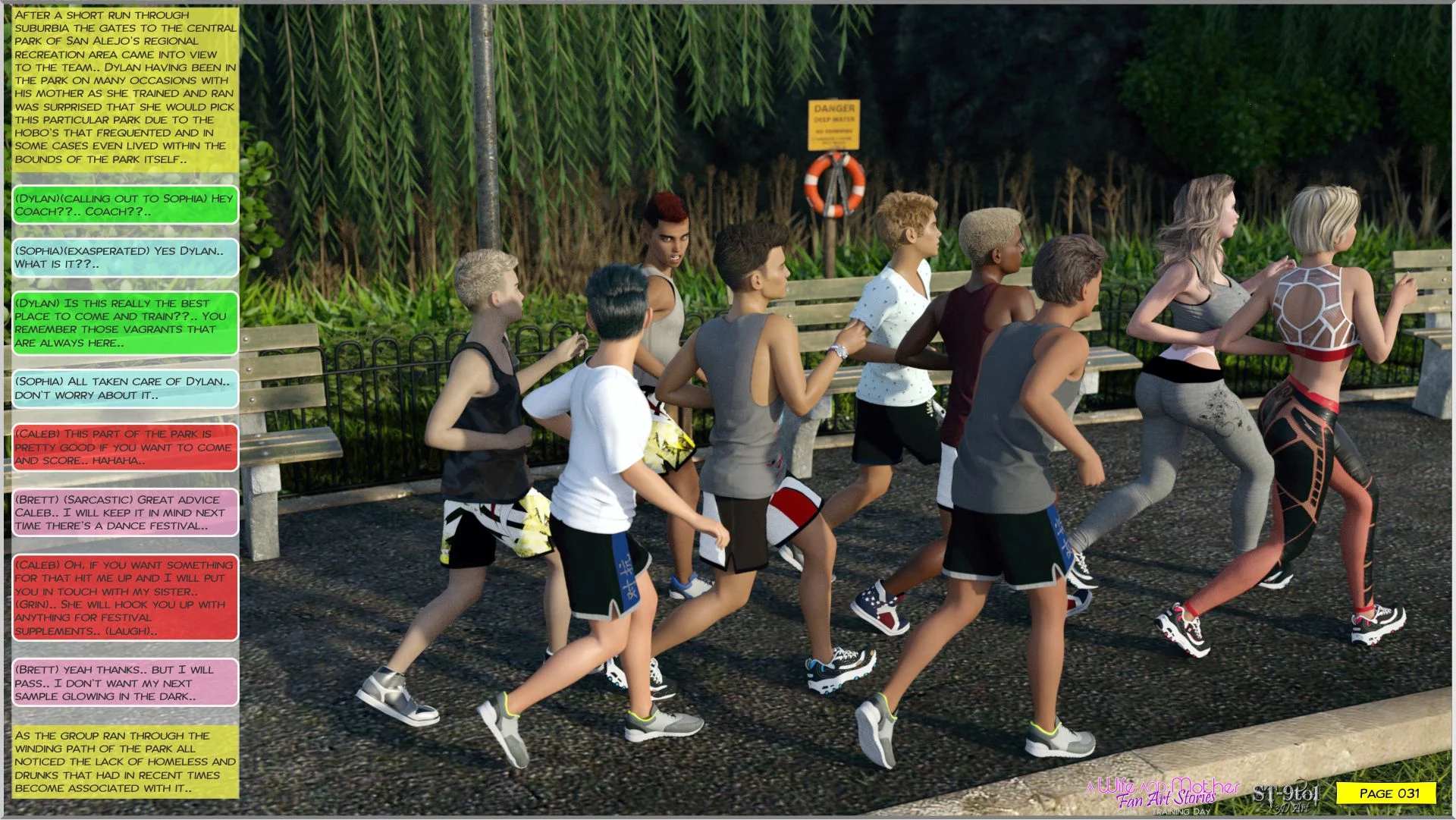 Fan Art Stories [ST-9Pol | ST9to1] - Chapter 5.1 — Page 31