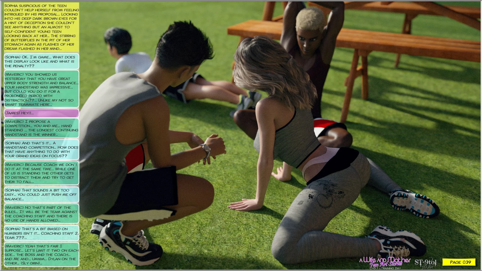 Fan Art Stories [ST-9Pol | ST9to1] - Chapter 5.1 — Page 39