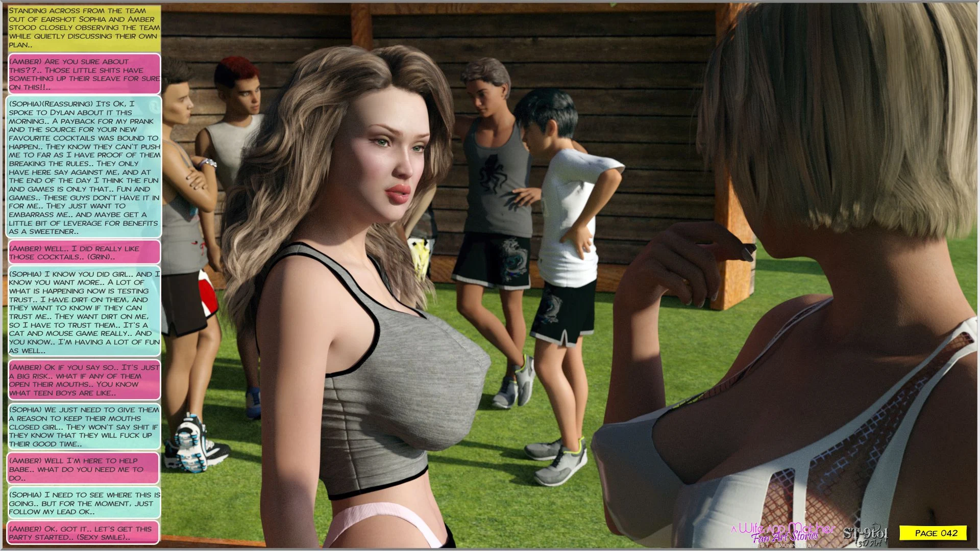 Fan Art Stories [ST-9Pol | ST9to1] - Chapter 5.1 — Page 42