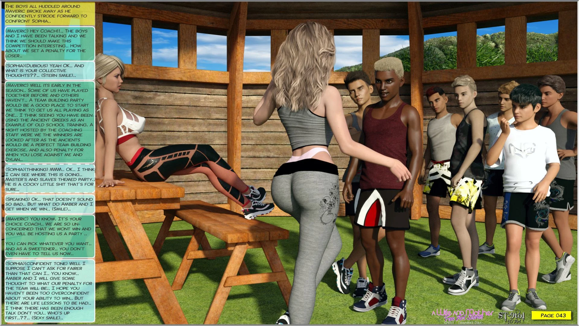 Fan Art Stories [ST-9Pol | ST9to1] - Chapter 5.1 — Page 43