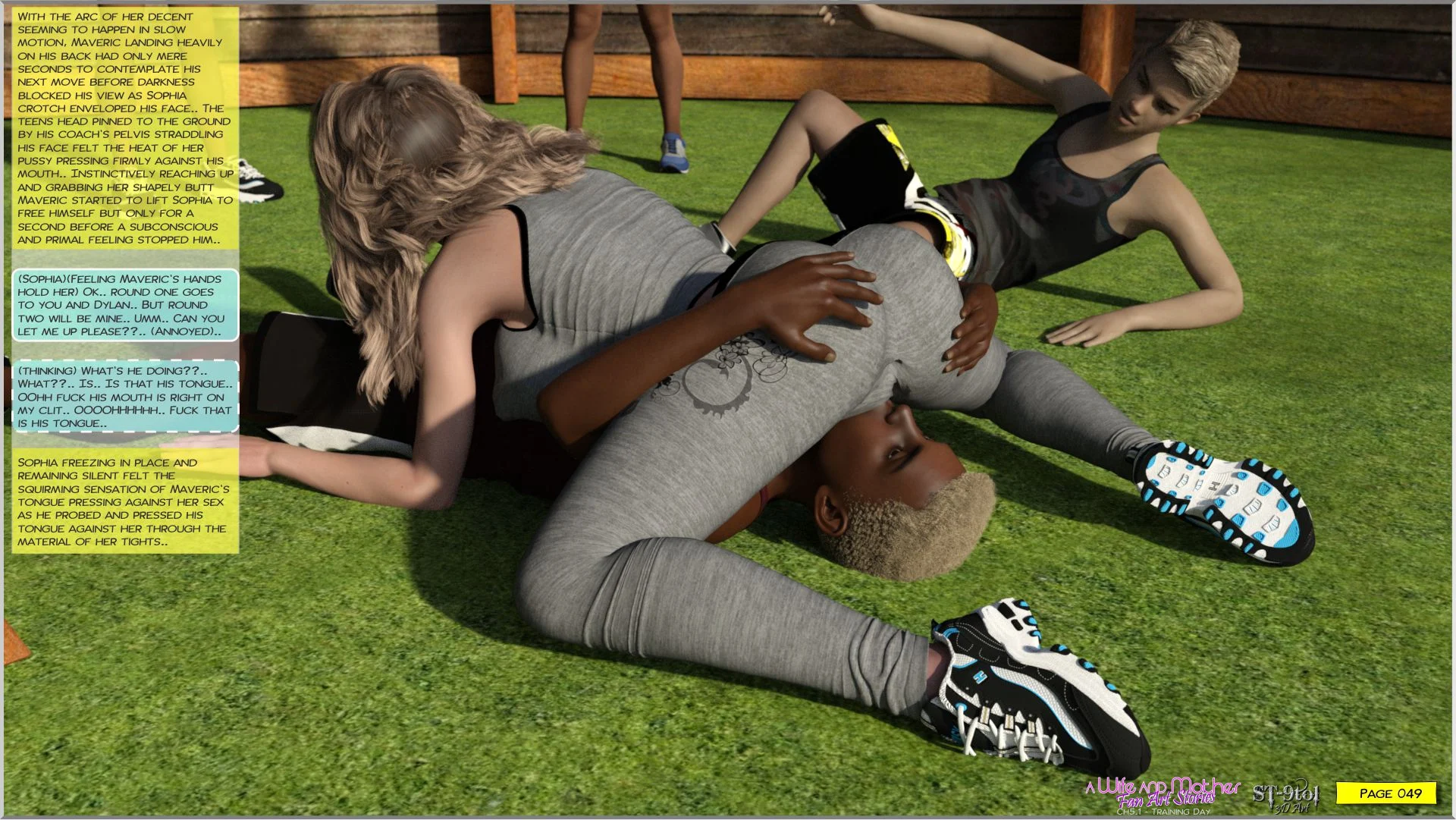 Fan Art Stories [ST-9Pol | ST9to1] - Chapter 5.1 — Page 49