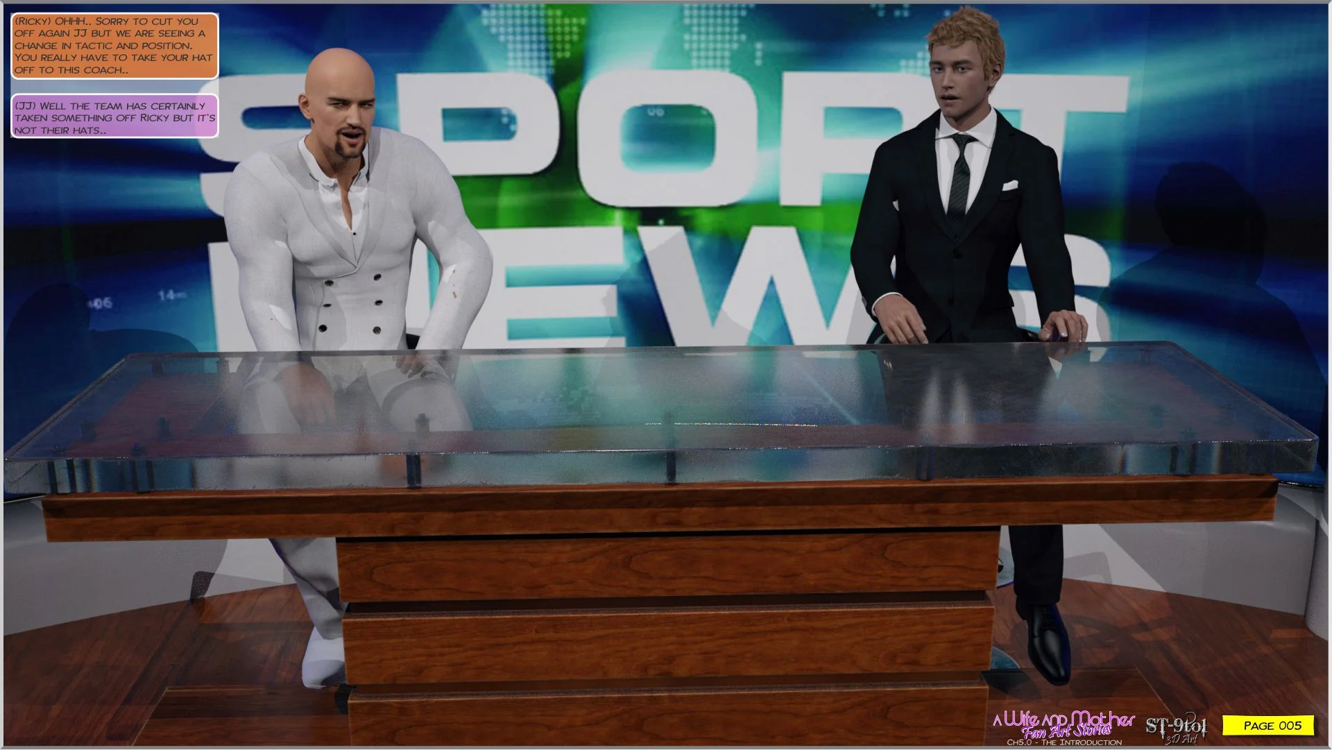 Fan Art Stories [ST-9Pol | ST9to1] - Chapter 5.1 — Page 5