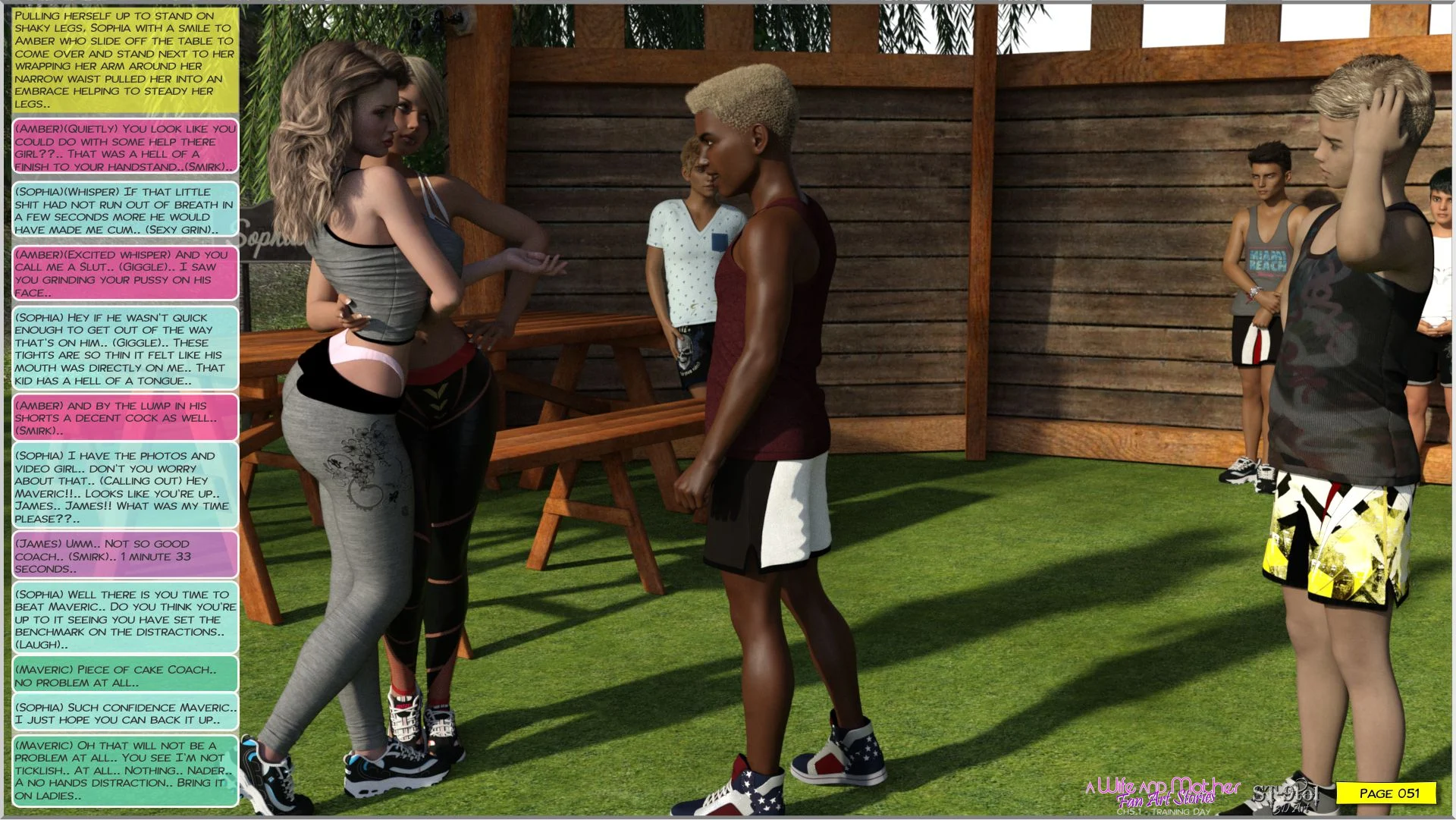 Fan Art Stories [ST-9Pol | ST9to1] - Chapter 5.1 — Page 51