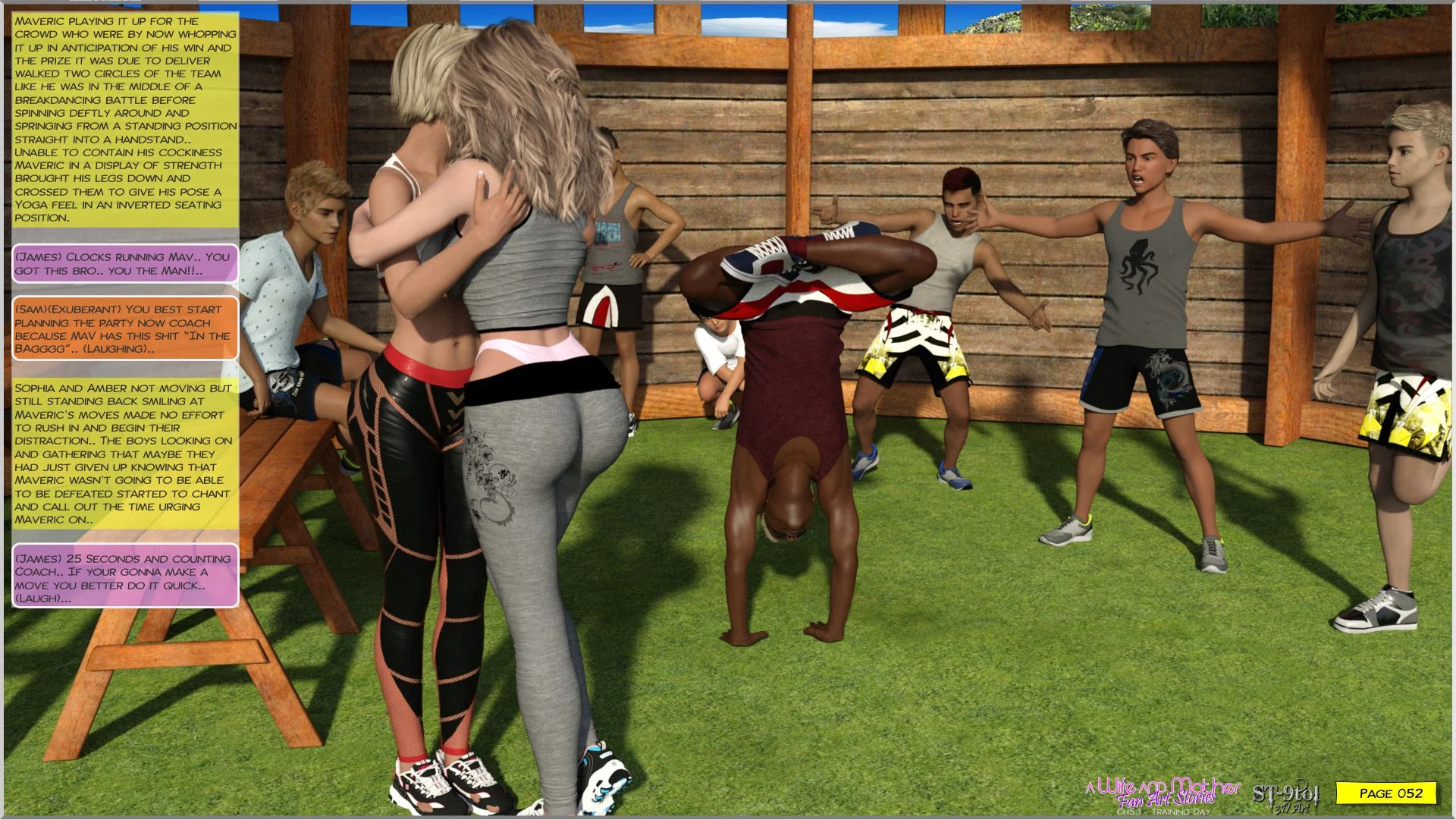 Fan Art Stories [ST-9Pol | ST9to1] - Chapter 5.1 — Page 52