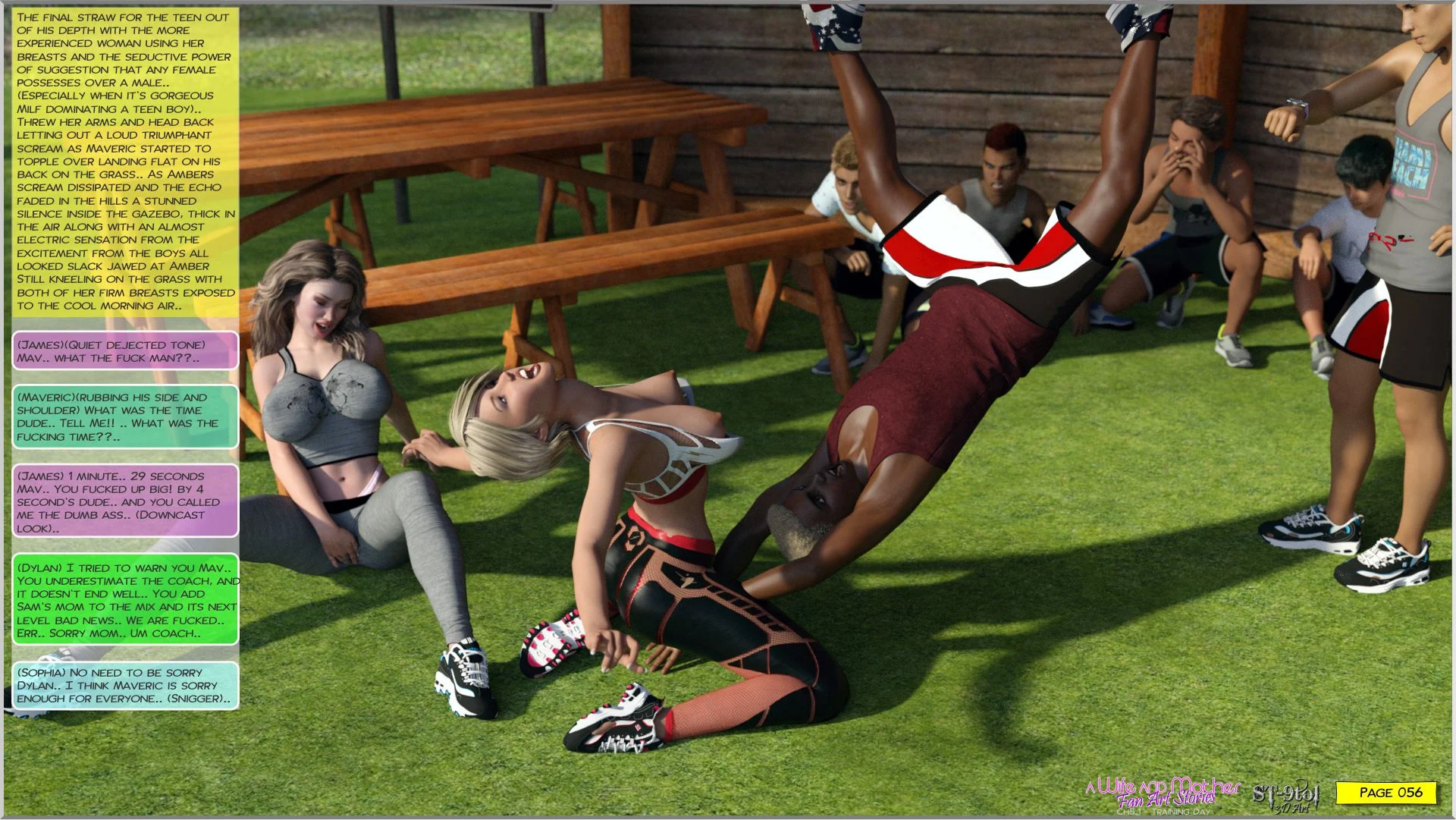 Fan Art Stories [ST-9Pol | ST9to1] - Chapter 5.1 — Page 56