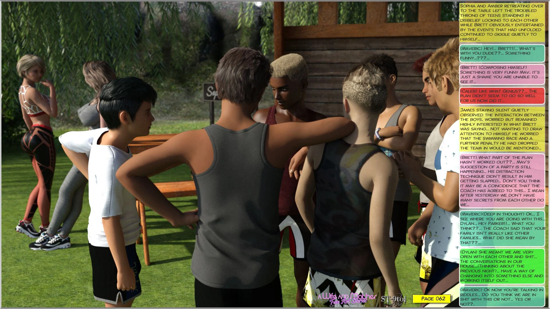 Fan Art Stories [ST-9Pol | ST9to1] - Chapter 5.1 — Page 62