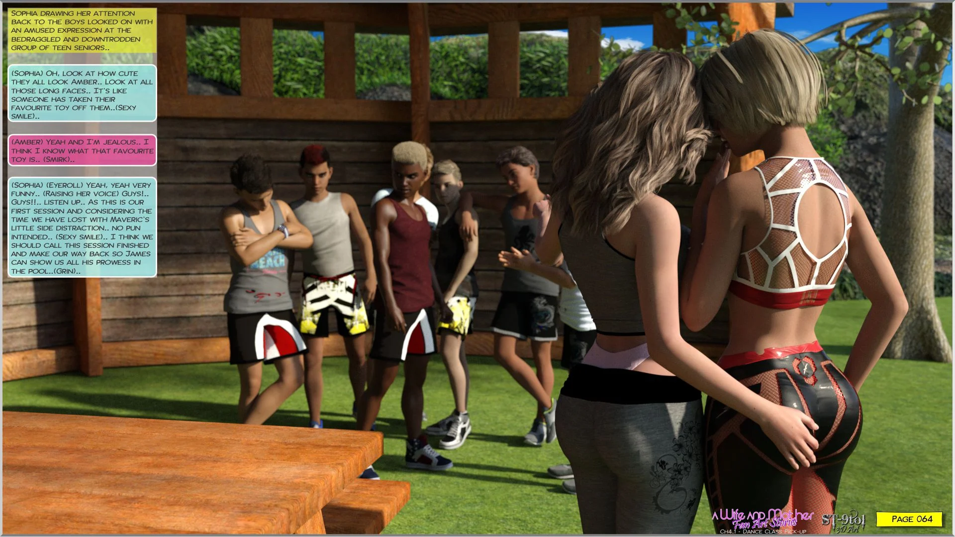 Fan Art Stories [ST-9Pol | ST9to1] - Chapter 5.1 — Page 64