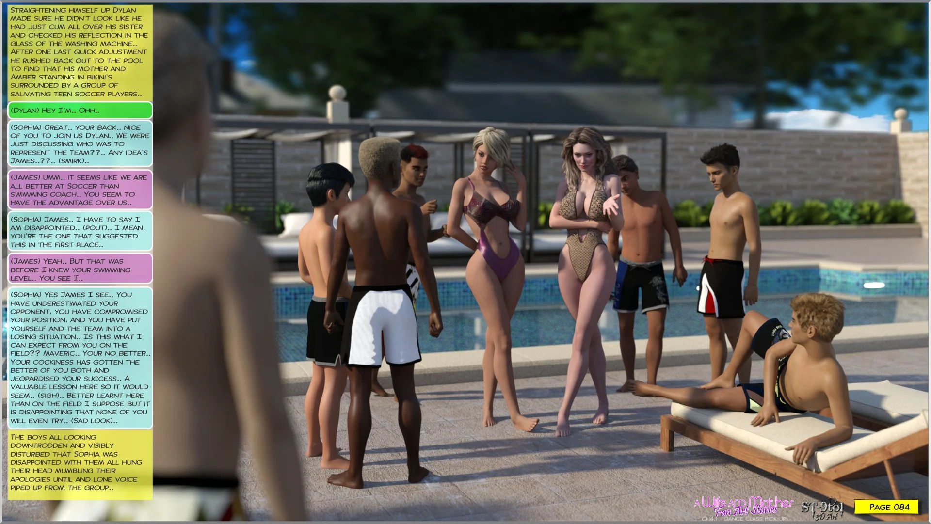 Fan Art Stories [ST-9Pol | ST9to1] - Chapter 5.1 — Page 84