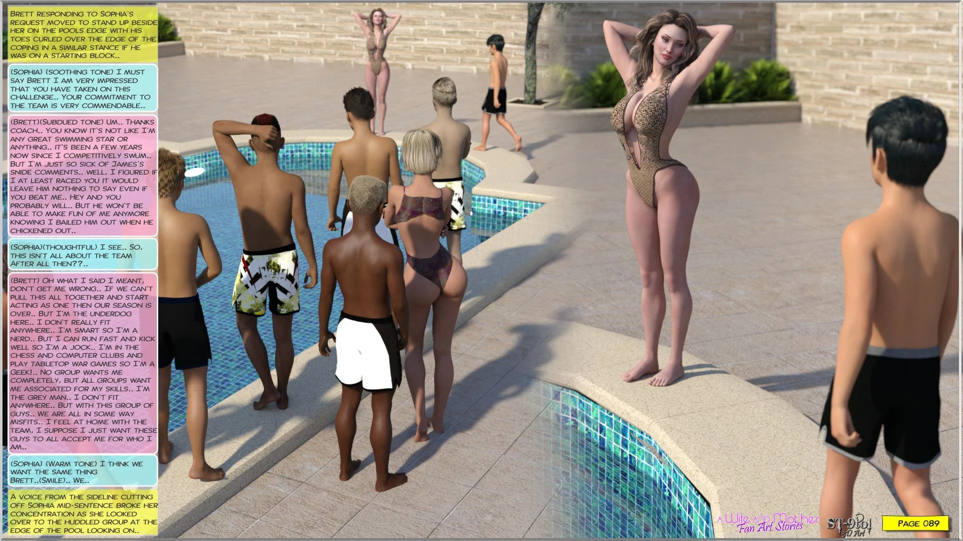 Fan Art Stories [ST-9Pol | ST9to1] - Chapter 5.1 — Page 89