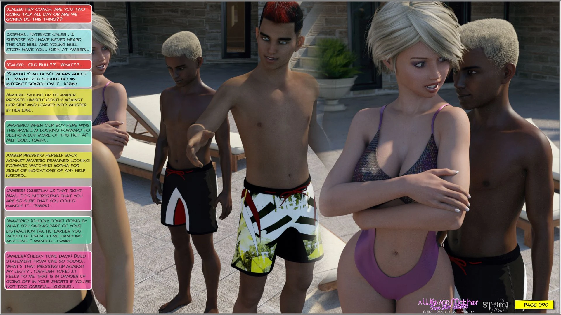 Fan Art Stories [ST-9Pol | ST9to1] - Chapter 5.1 — Page 90