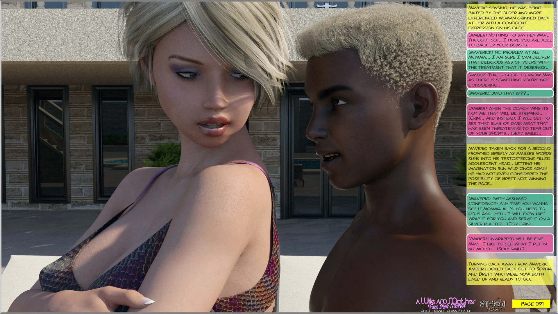 Fan Art Stories [ST-9Pol | ST9to1] - Chapter 5.1 — Page 91