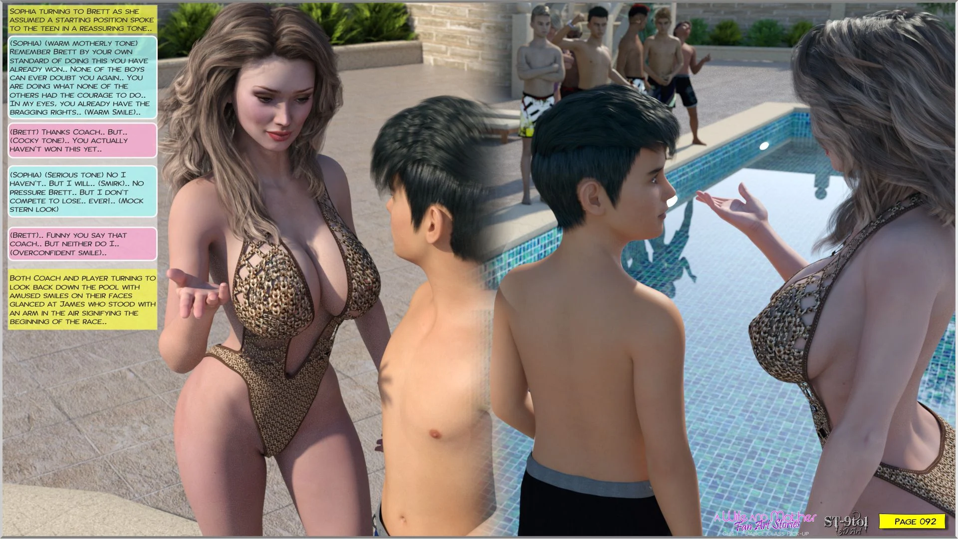 Fan Art Stories [ST-9Pol | ST9to1] - Chapter 5.1 — Page 92