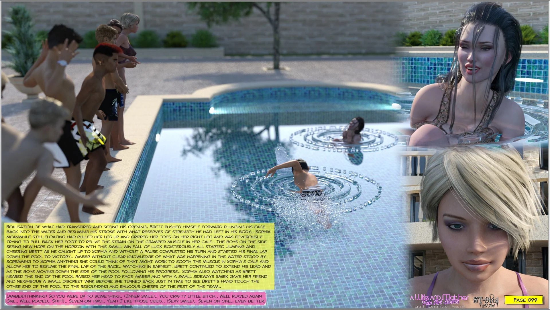 Fan Art Stories [ST-9Pol | ST9to1] - Chapter 5.1 — Page 99