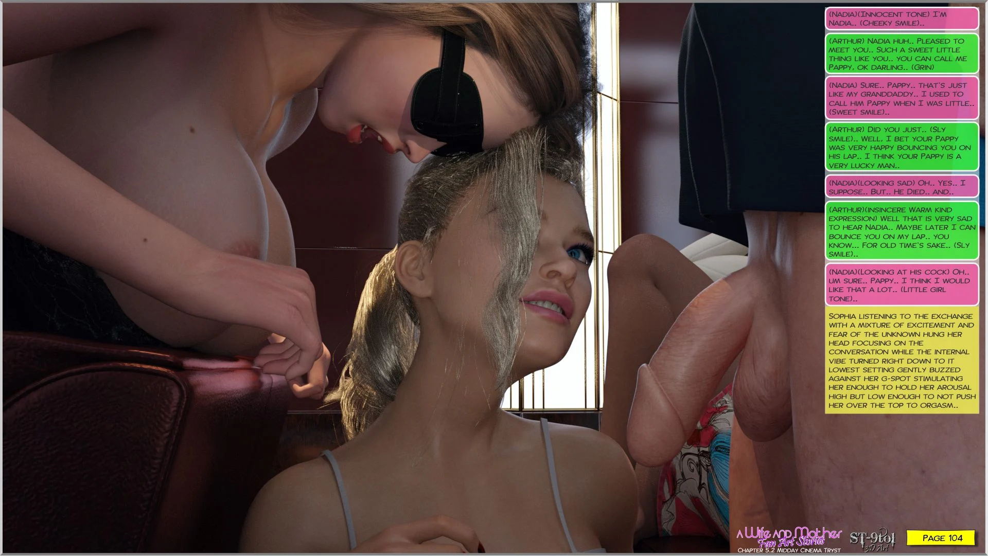 Fan Art Stories [ST-9Pol | ST9to1] - Chapter 5.2 — Page 104