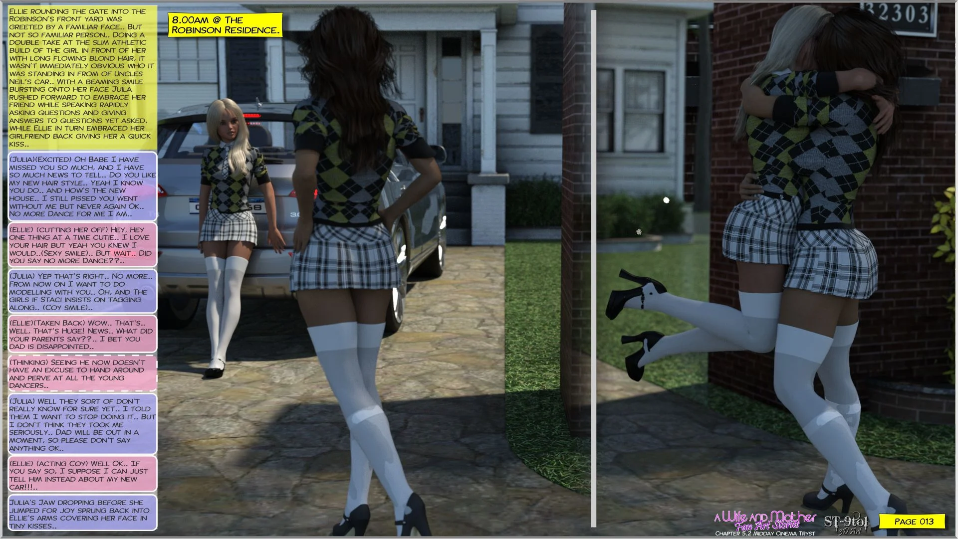 Fan Art Stories [ST-9Pol | ST9to1] - Chapter 5.2 — Page 13