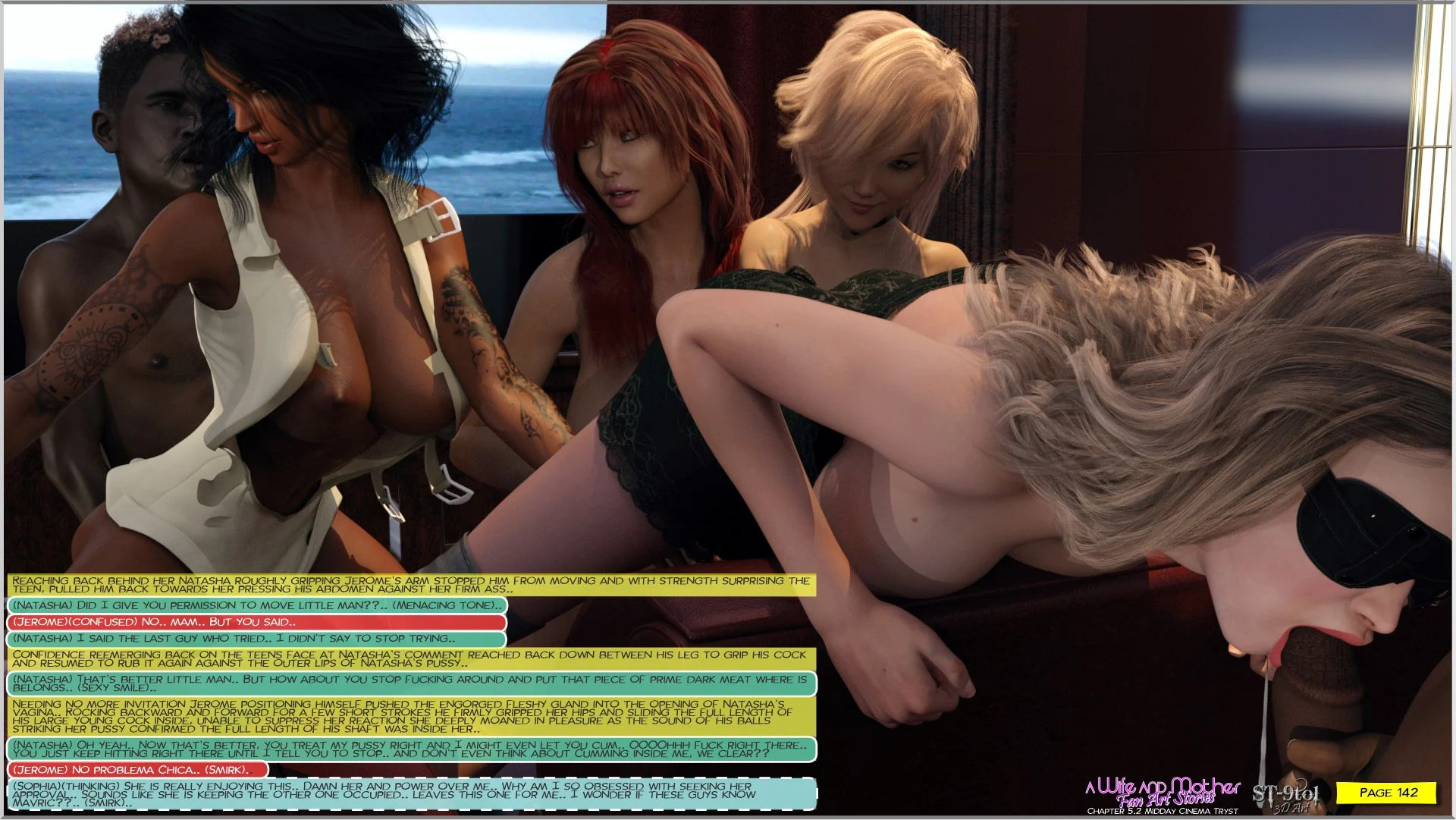 Fan Art Stories [ST-9Pol | ST9to1] - Chapter 5.2 — Page 129