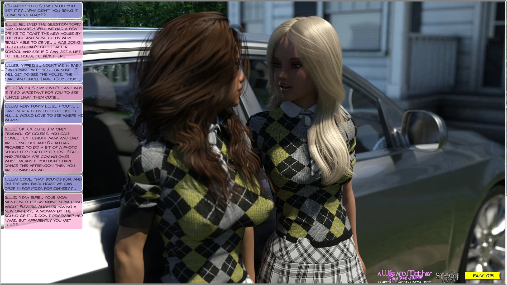 Fan Art Stories [ST-9Pol | ST9to1] - Chapter 5.2 — Page 15