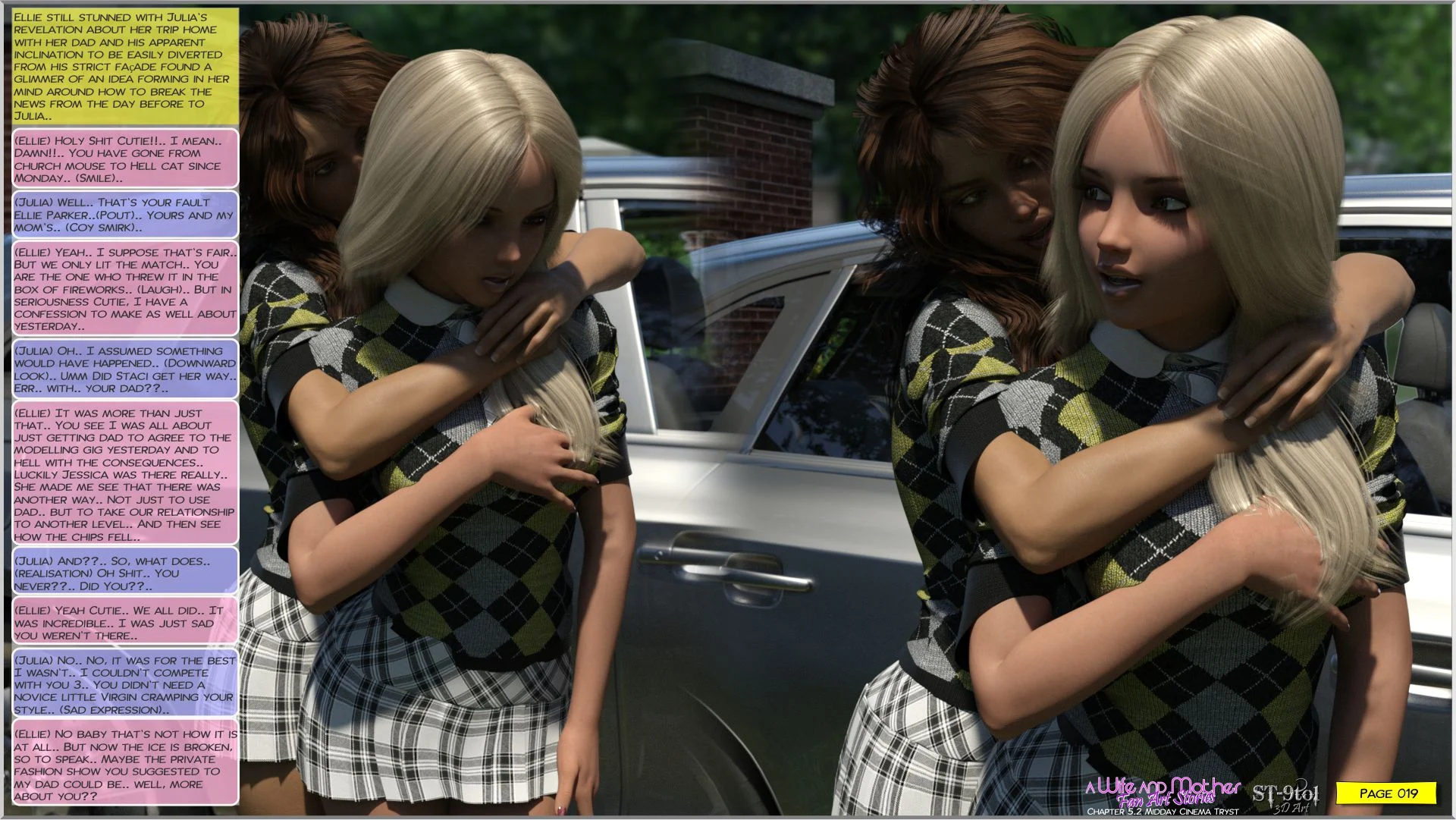 Fan Art Stories [ST-9Pol | ST9to1] - Chapter 5.2 — Page 19