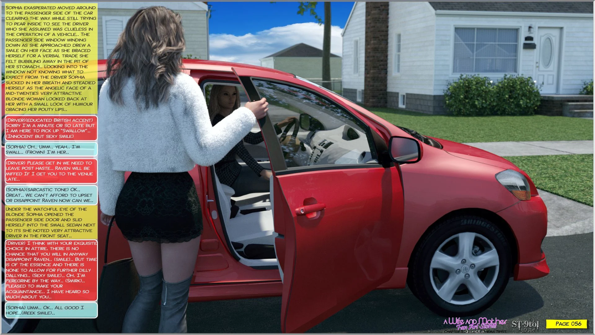 Fan Art Stories [ST-9Pol | ST9to1] - Chapter 5.2 — Page 56