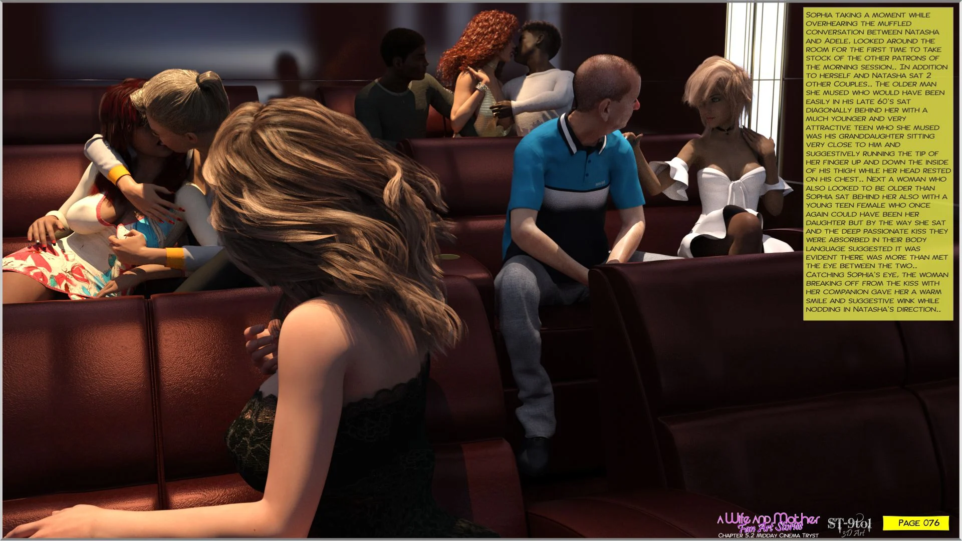 Fan Art Stories [ST-9Pol | ST9to1] - Chapter 5.2 — Page 76