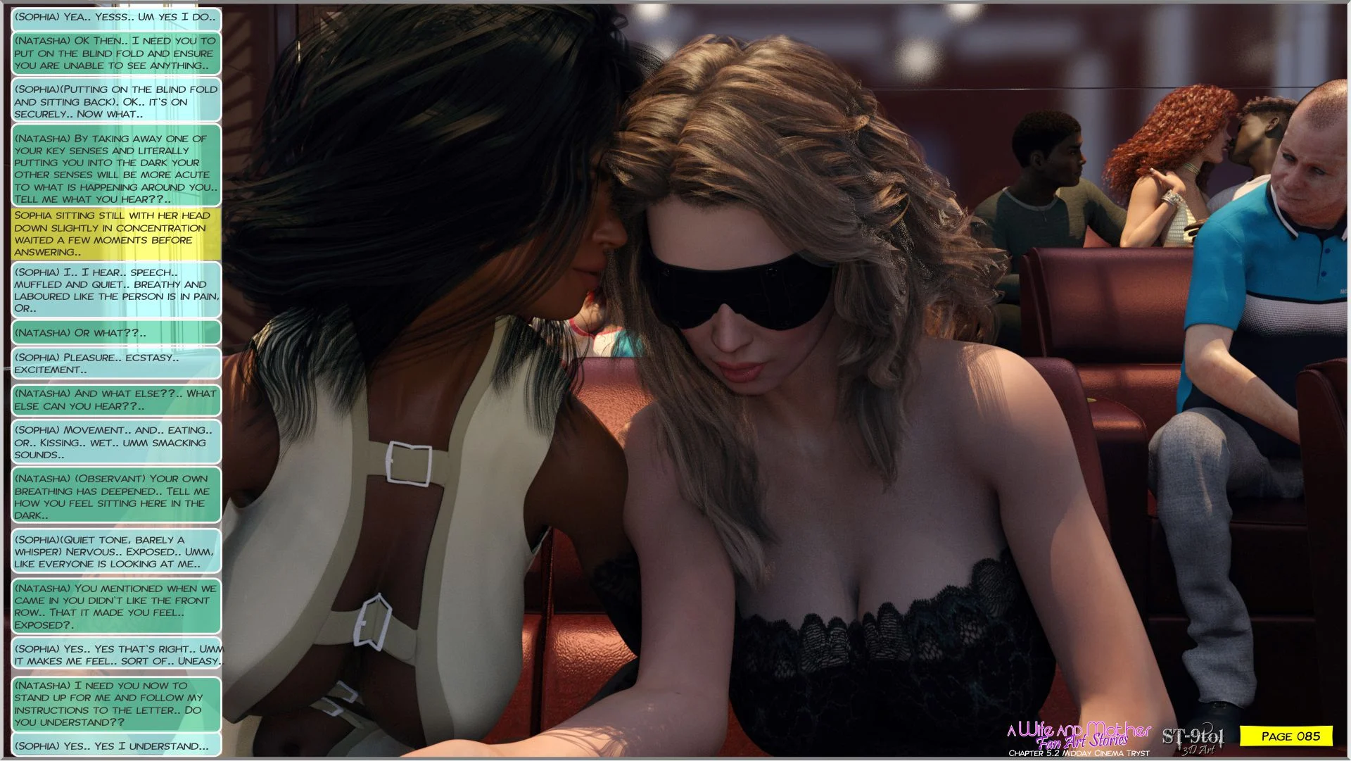 Fan Art Stories [ST-9Pol | ST9to1] - Chapter 5.2 — Page 85