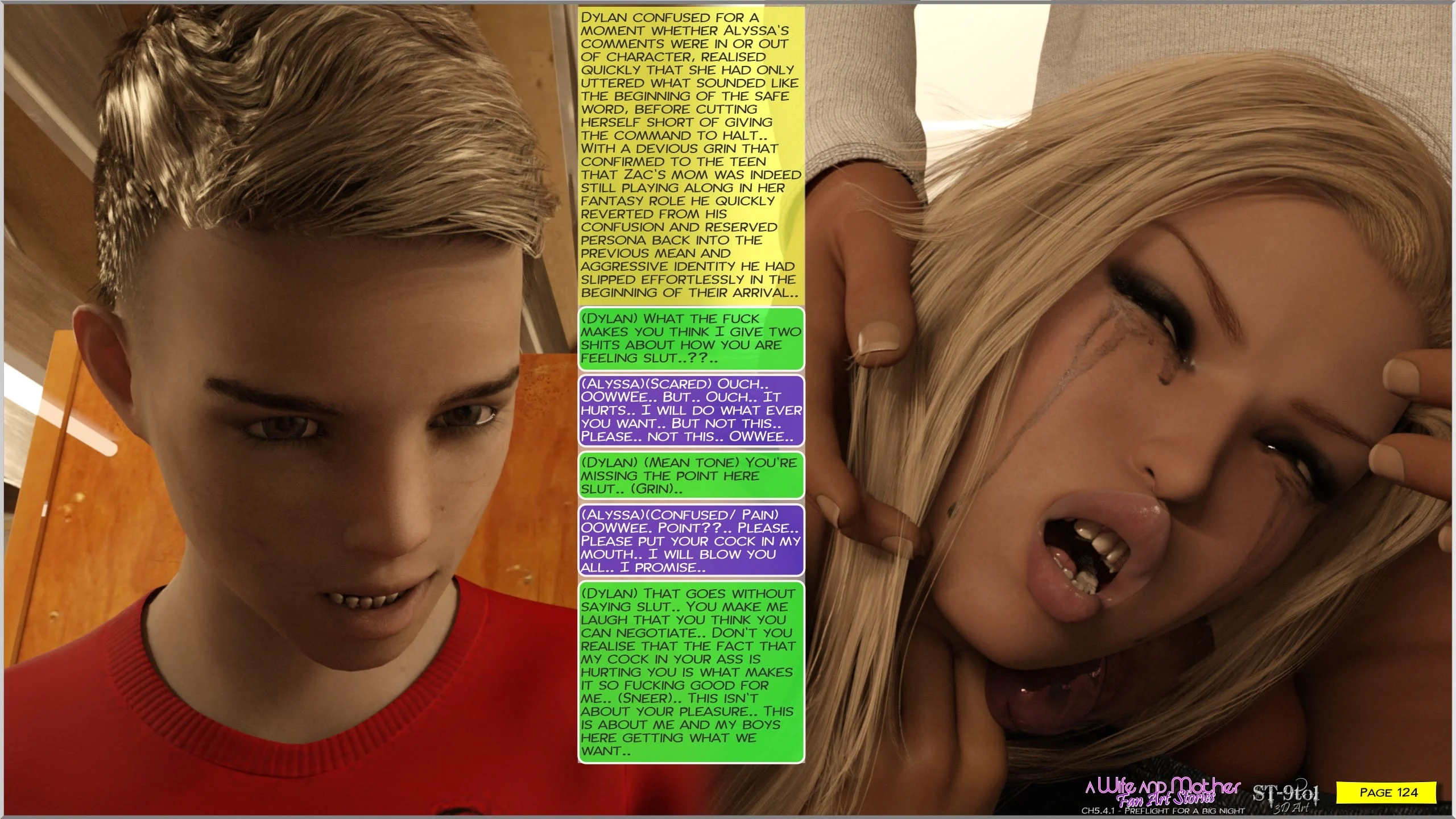 Fan Art Stories [ST-9Pol | ST9to1] - Chapter 5.4 — Page 124