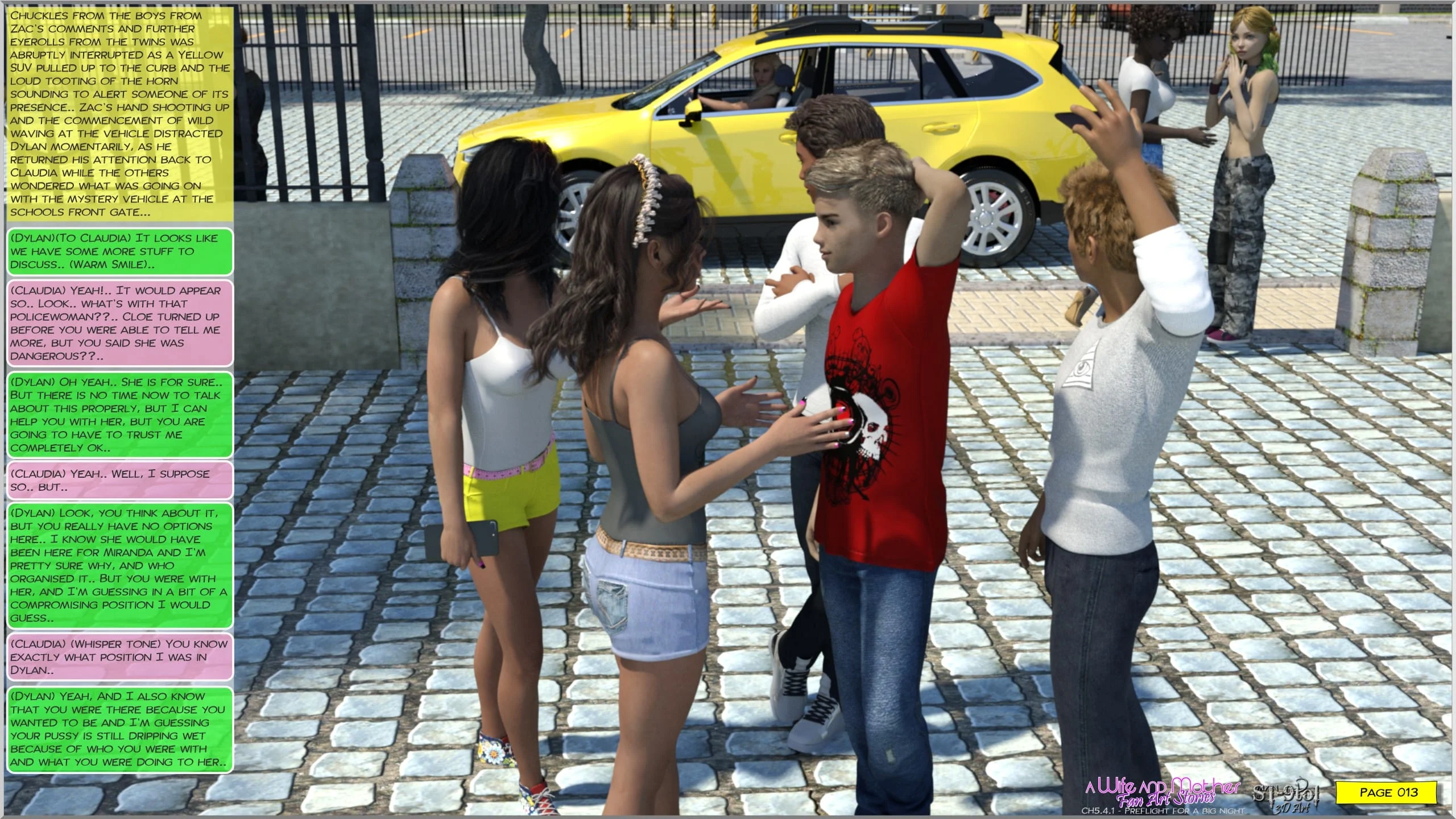 Fan Art Stories [ST-9Pol | ST9to1] - Chapter 5.4 — Page 13