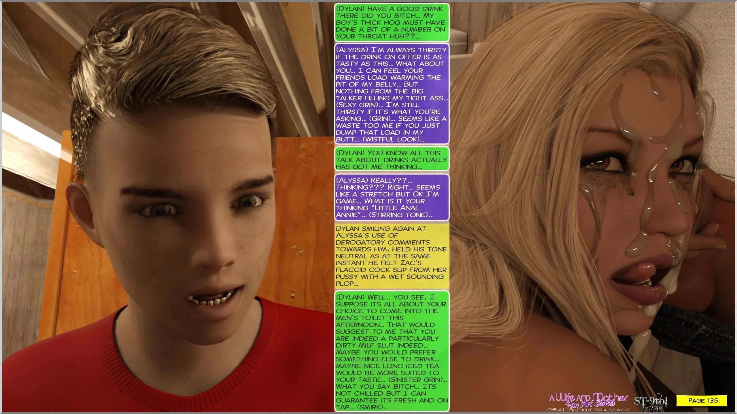 Fan Art Stories [ST-9Pol | ST9to1] - Chapter 5.4 — Page 131