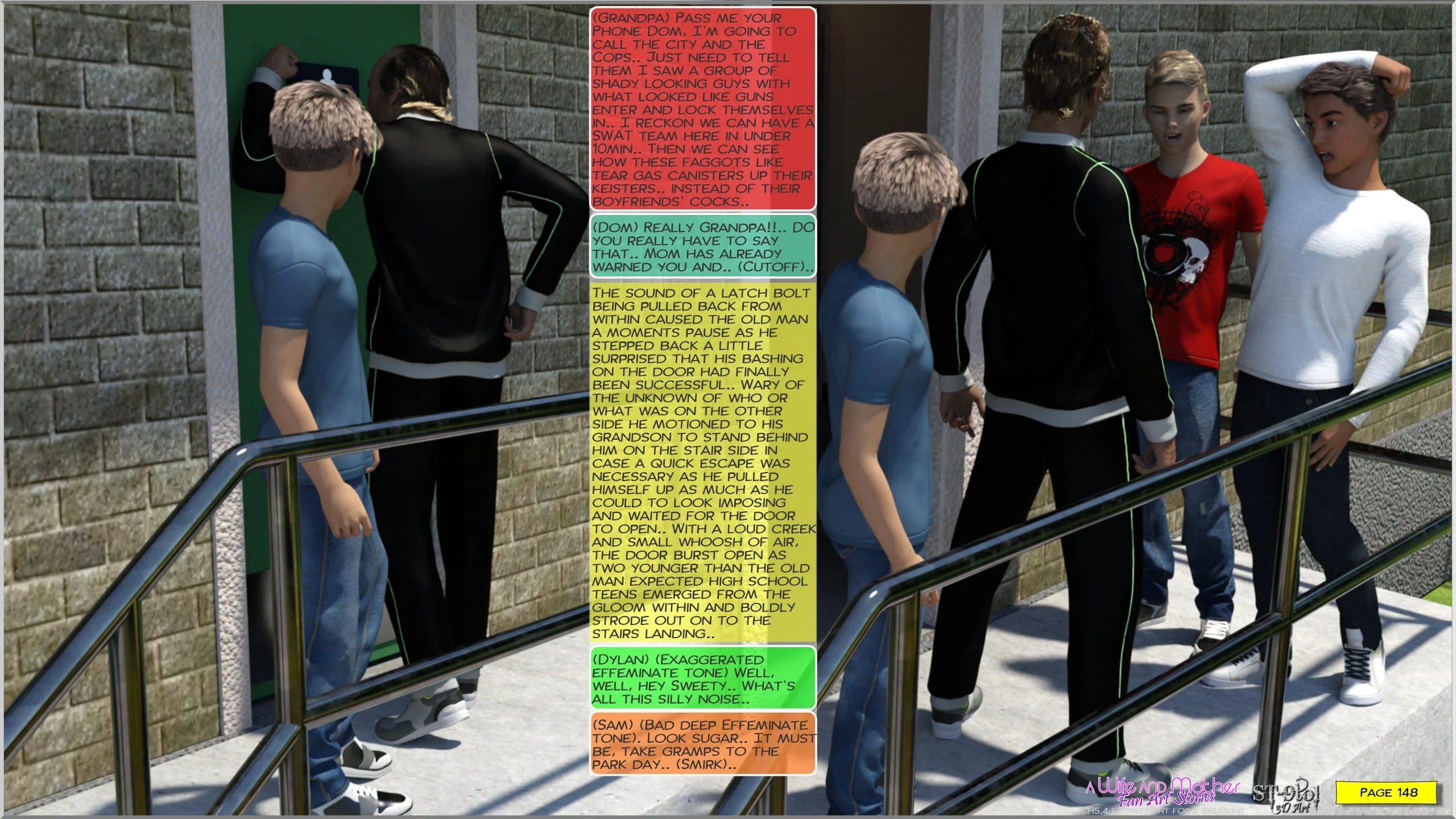Fan Art Stories [ST-9Pol | ST9to1] - Chapter 5.4 — Page 144