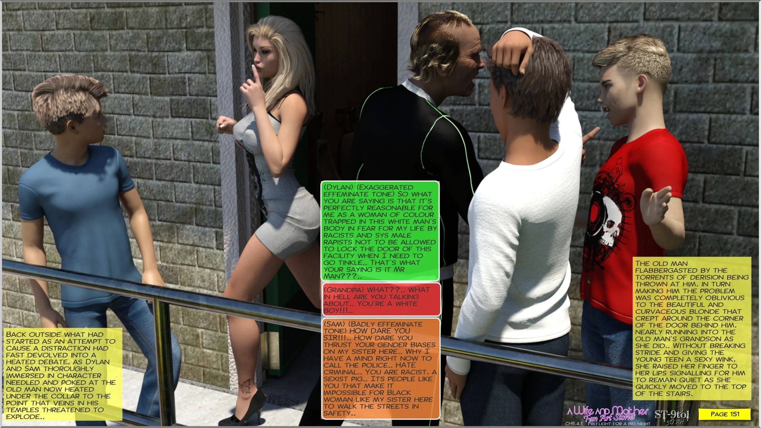 Fan Art Stories [ST-9Pol | ST9to1] - Chapter 5.4 — Page 147