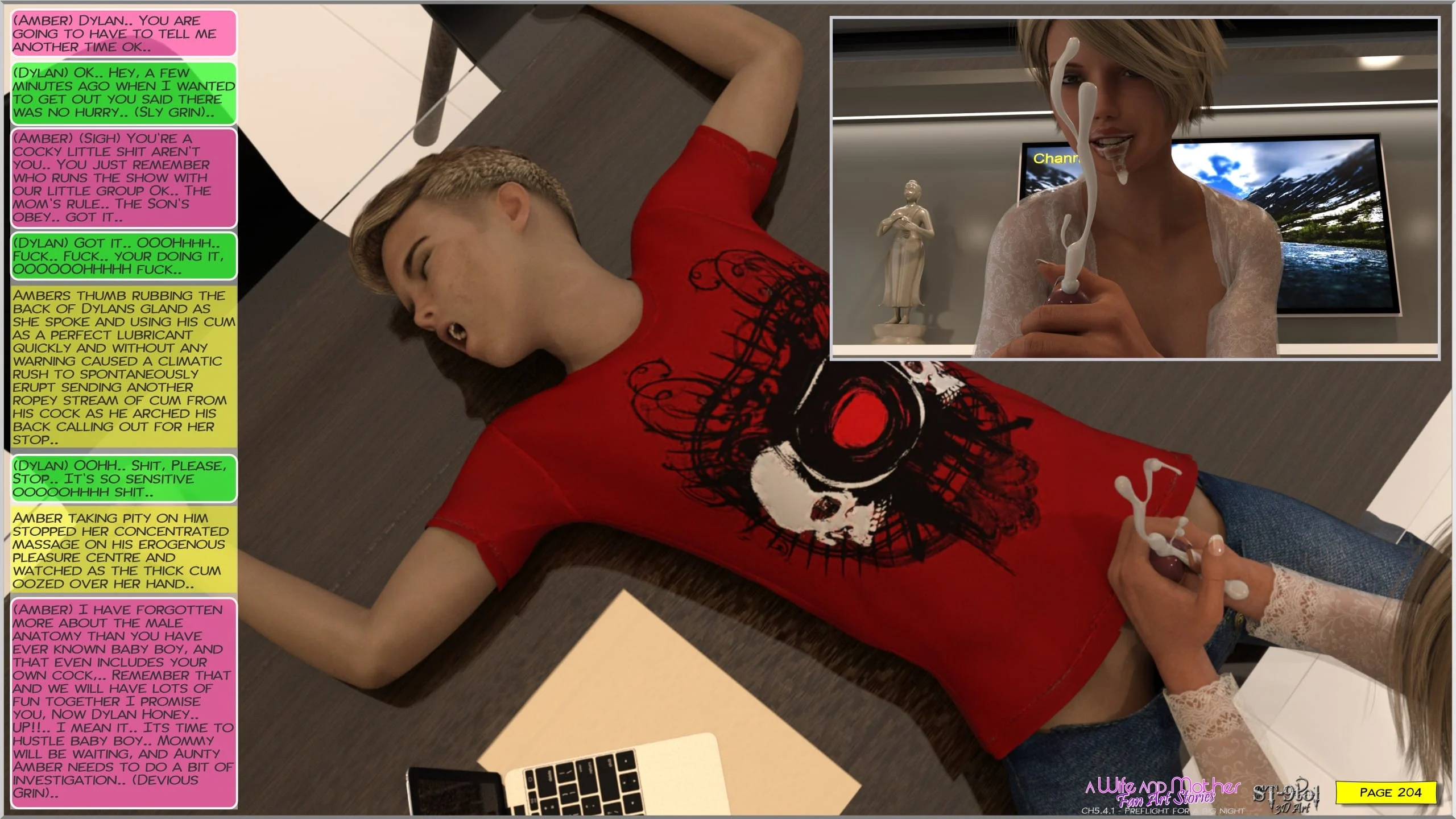 Fan Art Stories [ST-9Pol | ST9to1] - Chapter 5.4 — Page 161