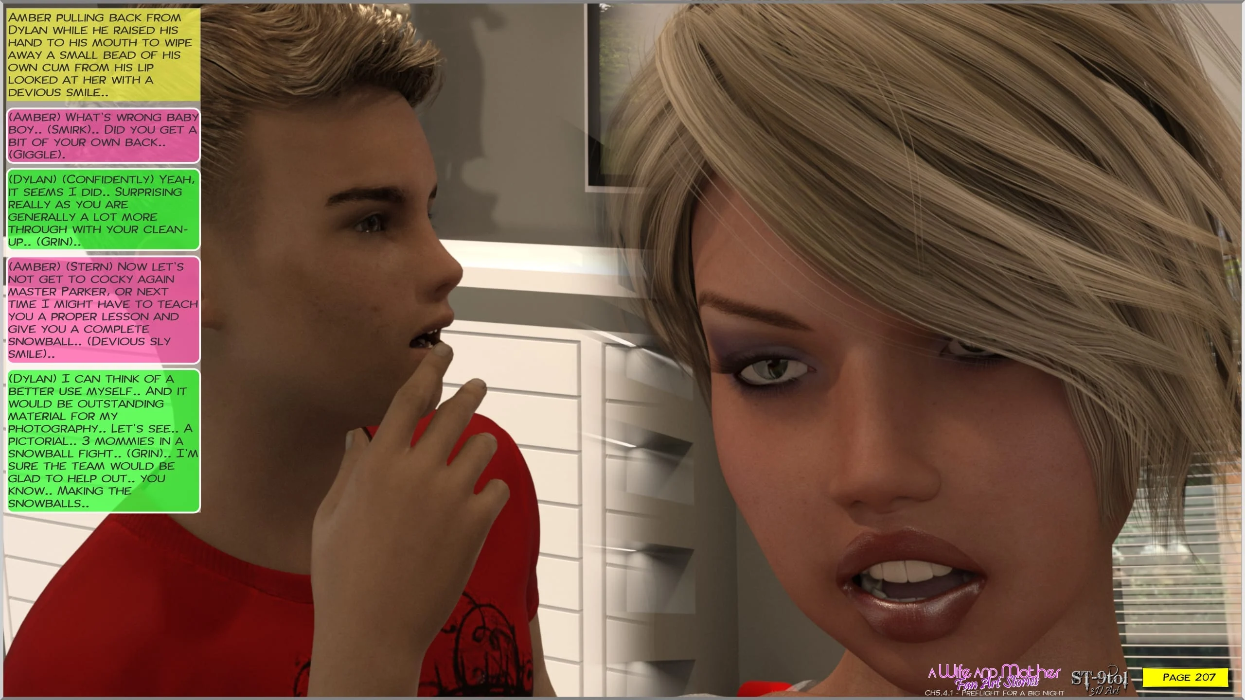 Fan Art Stories [ST-9Pol | ST9to1] - Chapter 5.4 — Page 164