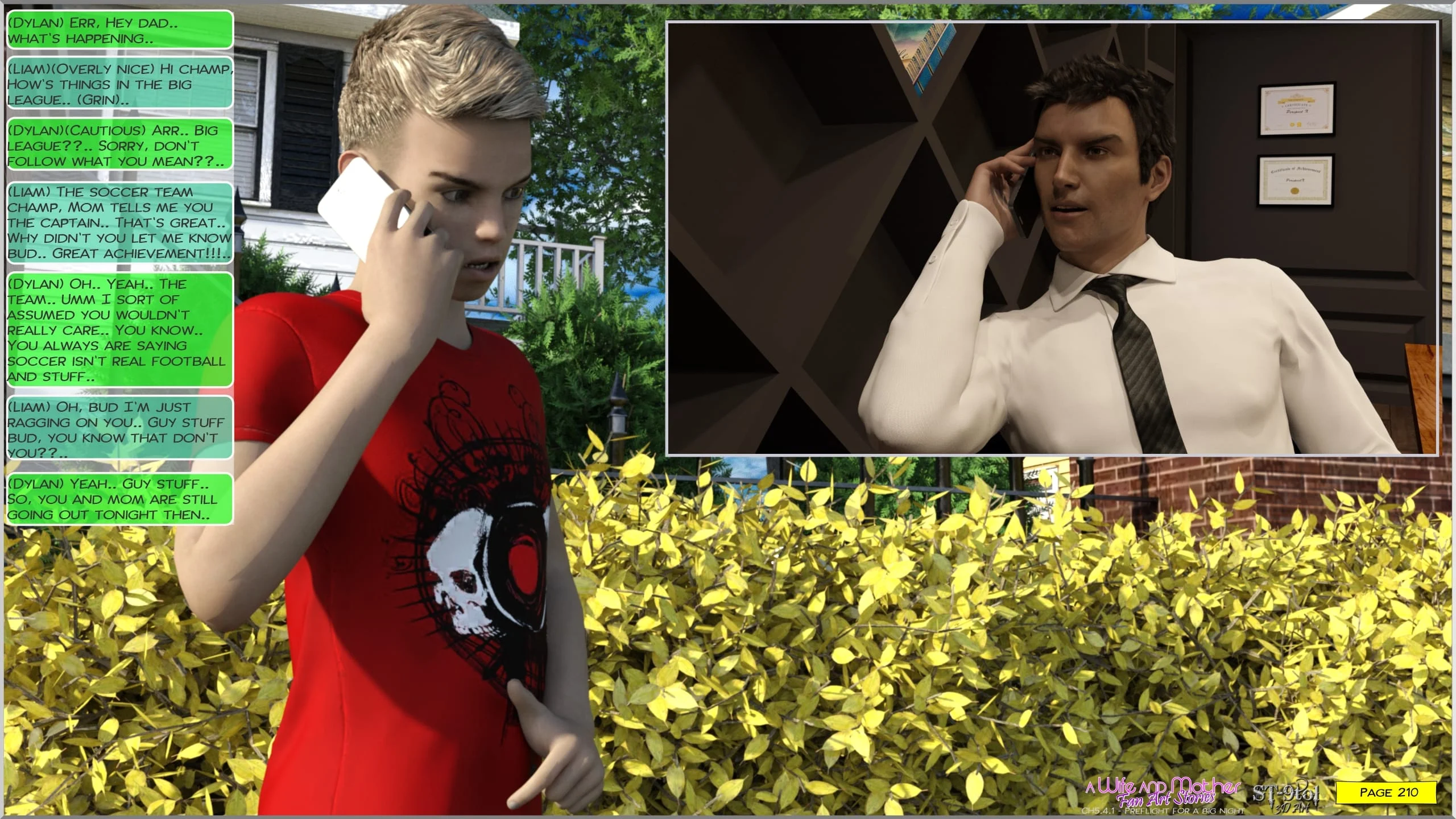 Fan Art Stories [ST-9Pol | ST9to1] - Chapter 5.4 — Page 167