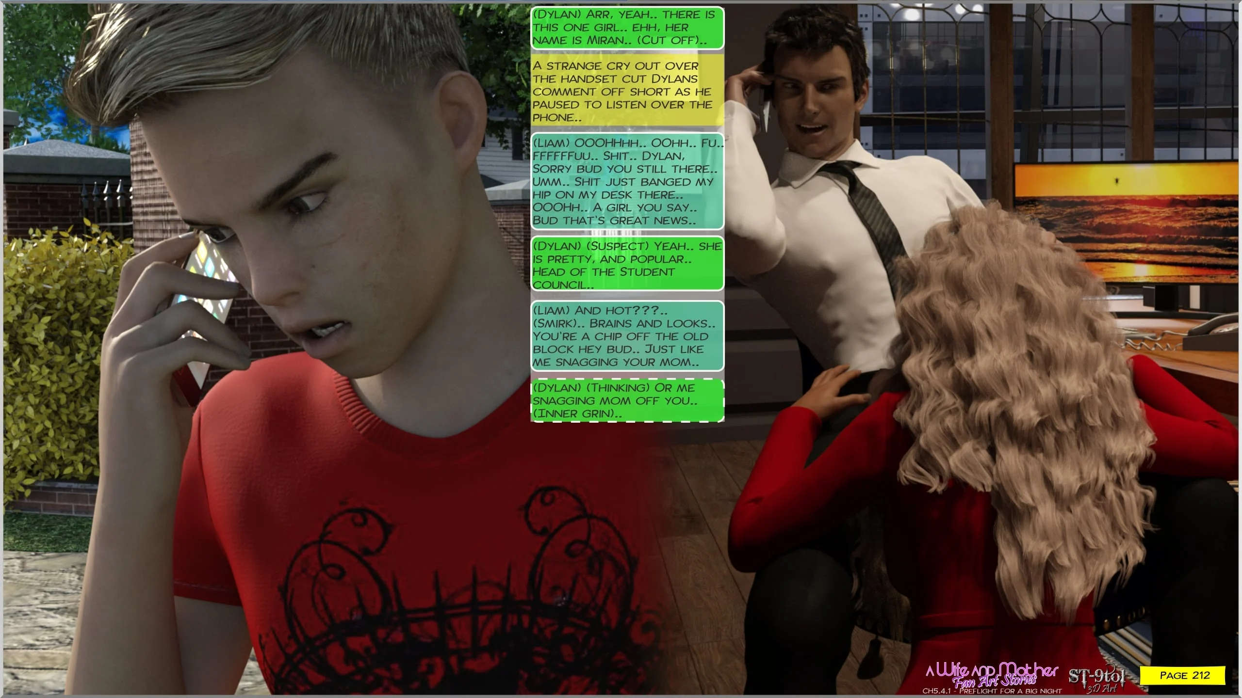 Fan Art Stories [ST-9Pol | ST9to1] - Chapter 5.4 — Page 169