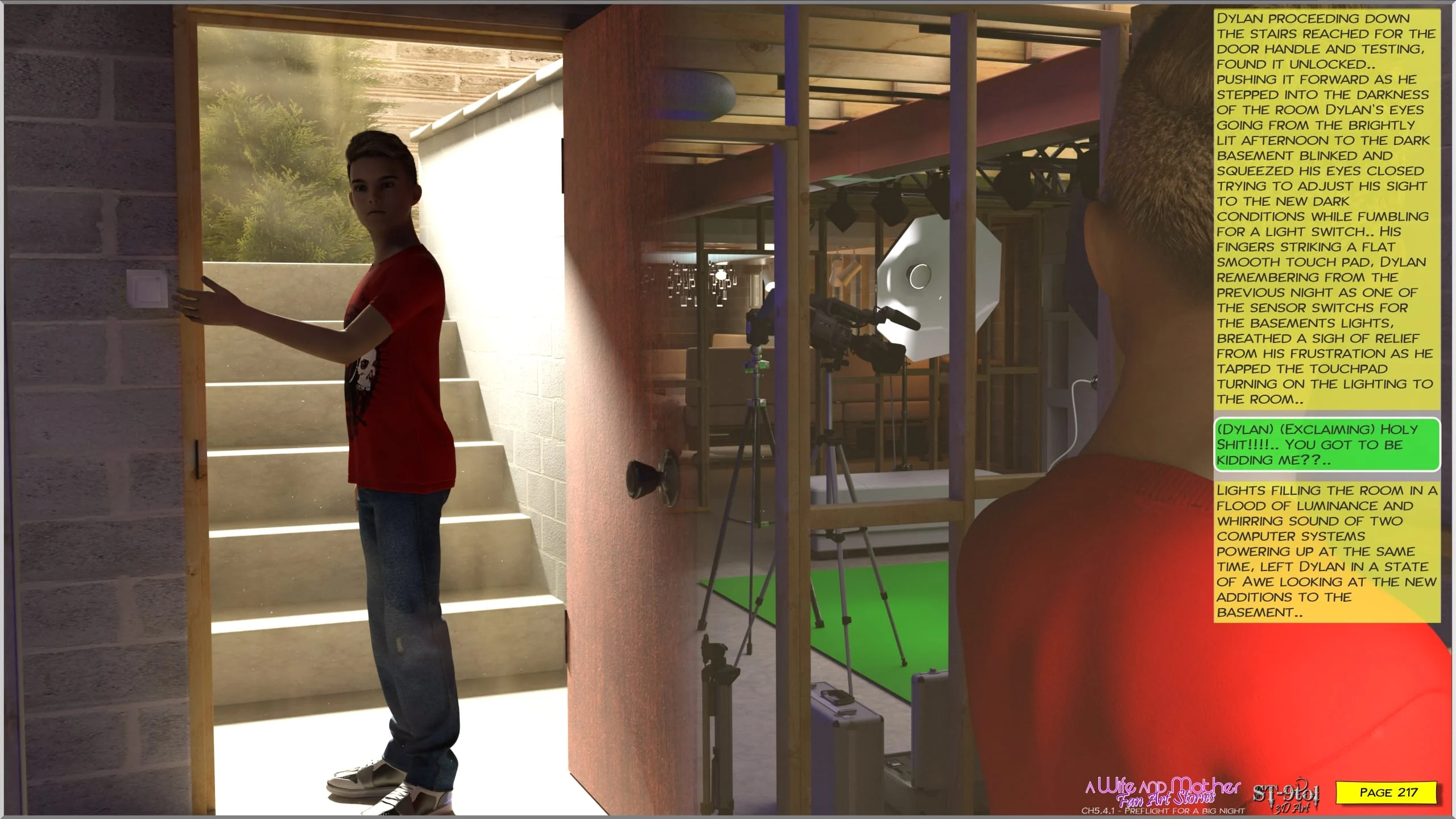 Fan Art Stories [ST-9Pol | ST9to1] - Chapter 5.4 — Page 174