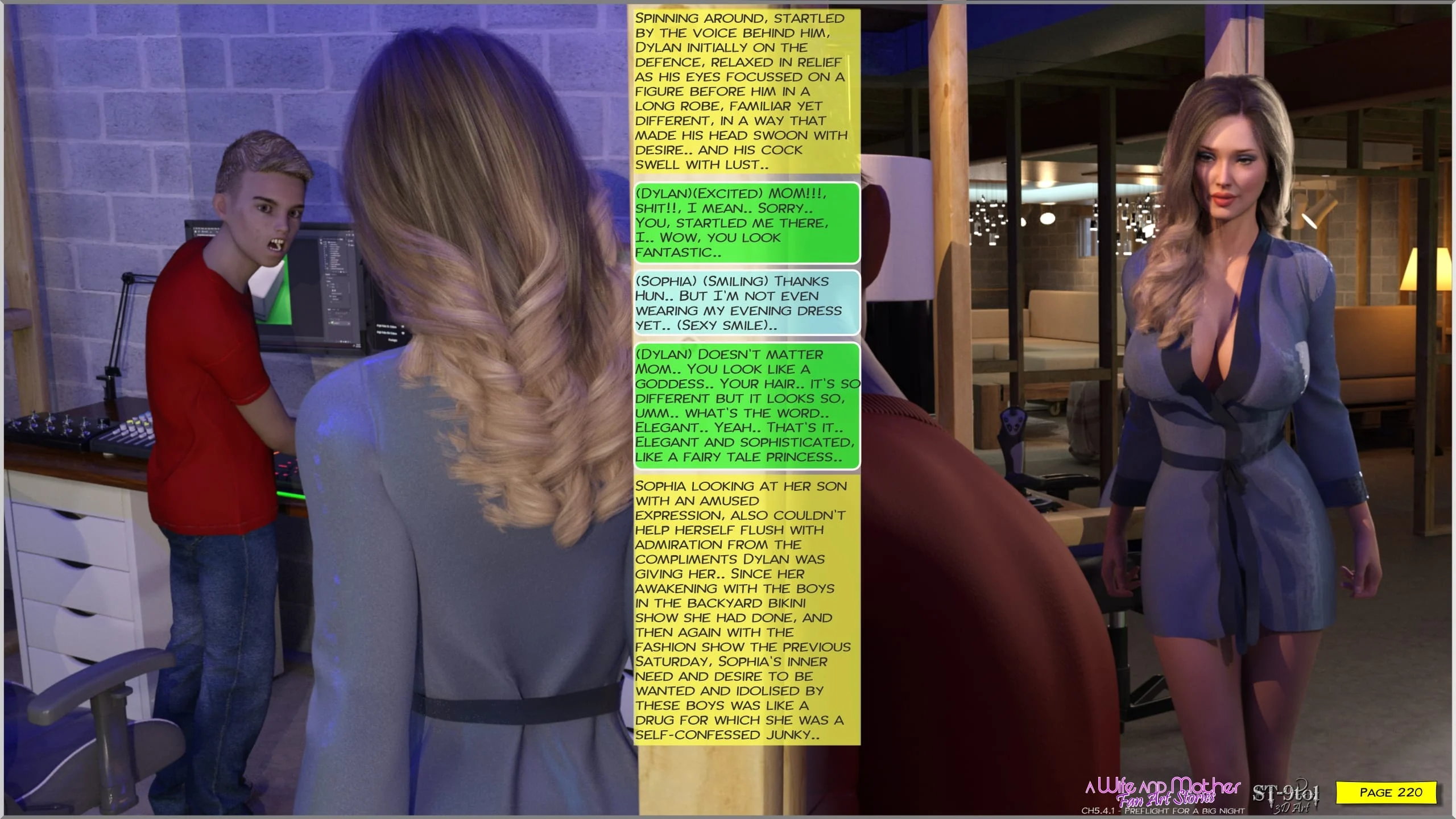 Fan Art Stories [ST-9Pol | ST9to1] - Chapter 5.4 — Page 177