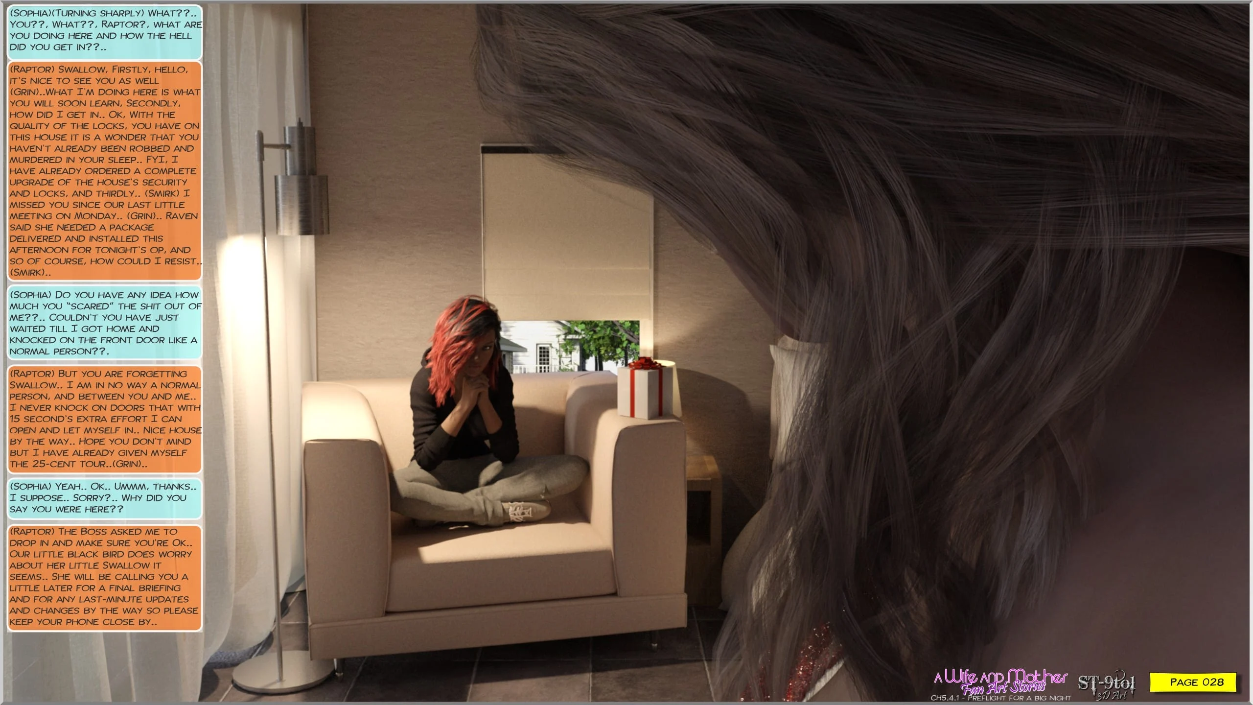 Fan Art Stories [ST-9Pol | ST9to1] - Chapter 5.4 — Page 28