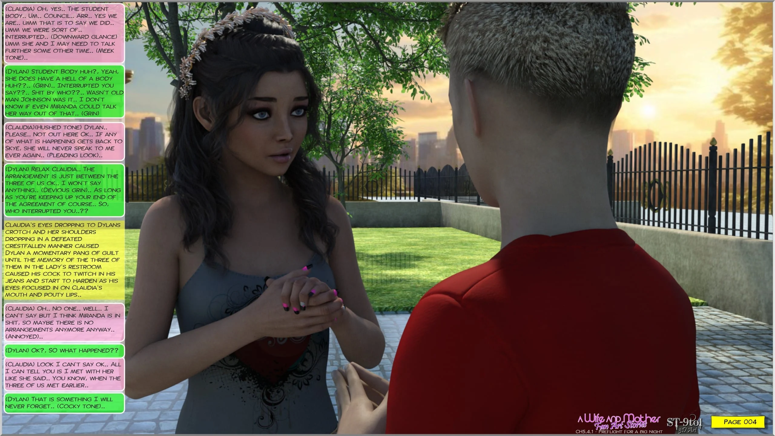 Fan Art Stories [ST-9Pol | ST9to1] - Chapter 5.4 — Page 4